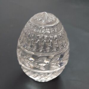 Franklin Mint cut crystal egg